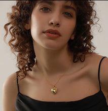 Load image into Gallery viewer, The Belle Heart Locket Necklace