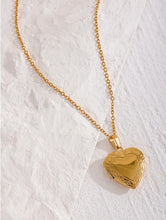 Load image into Gallery viewer, The Belle Heart Locket Necklace