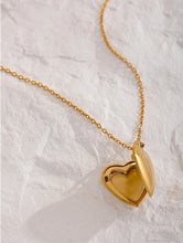 Load image into Gallery viewer, The Belle Heart Locket Necklace