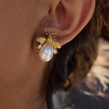 Load image into Gallery viewer, The Bee Earrings
